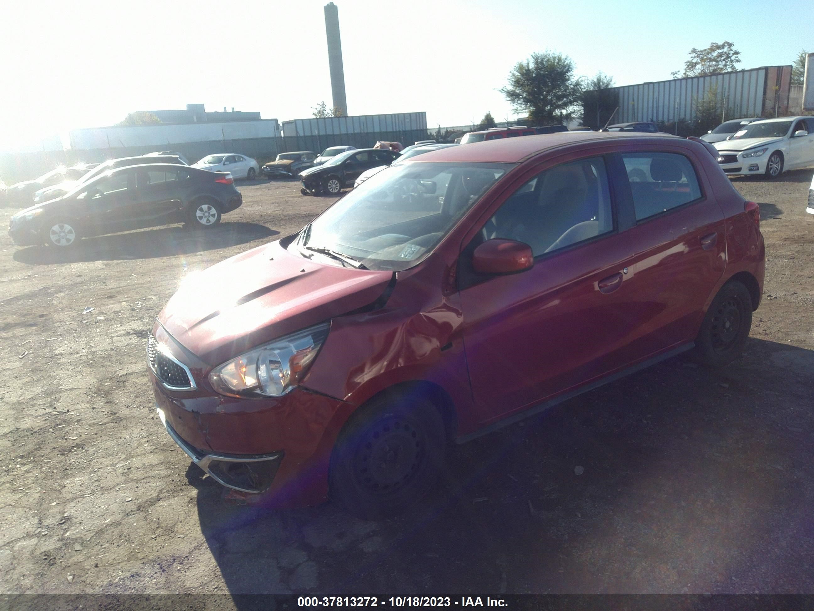 Photo 1 VIN: ML32A3HJ7LH005497 - MITSUBISHI MIRAGE 