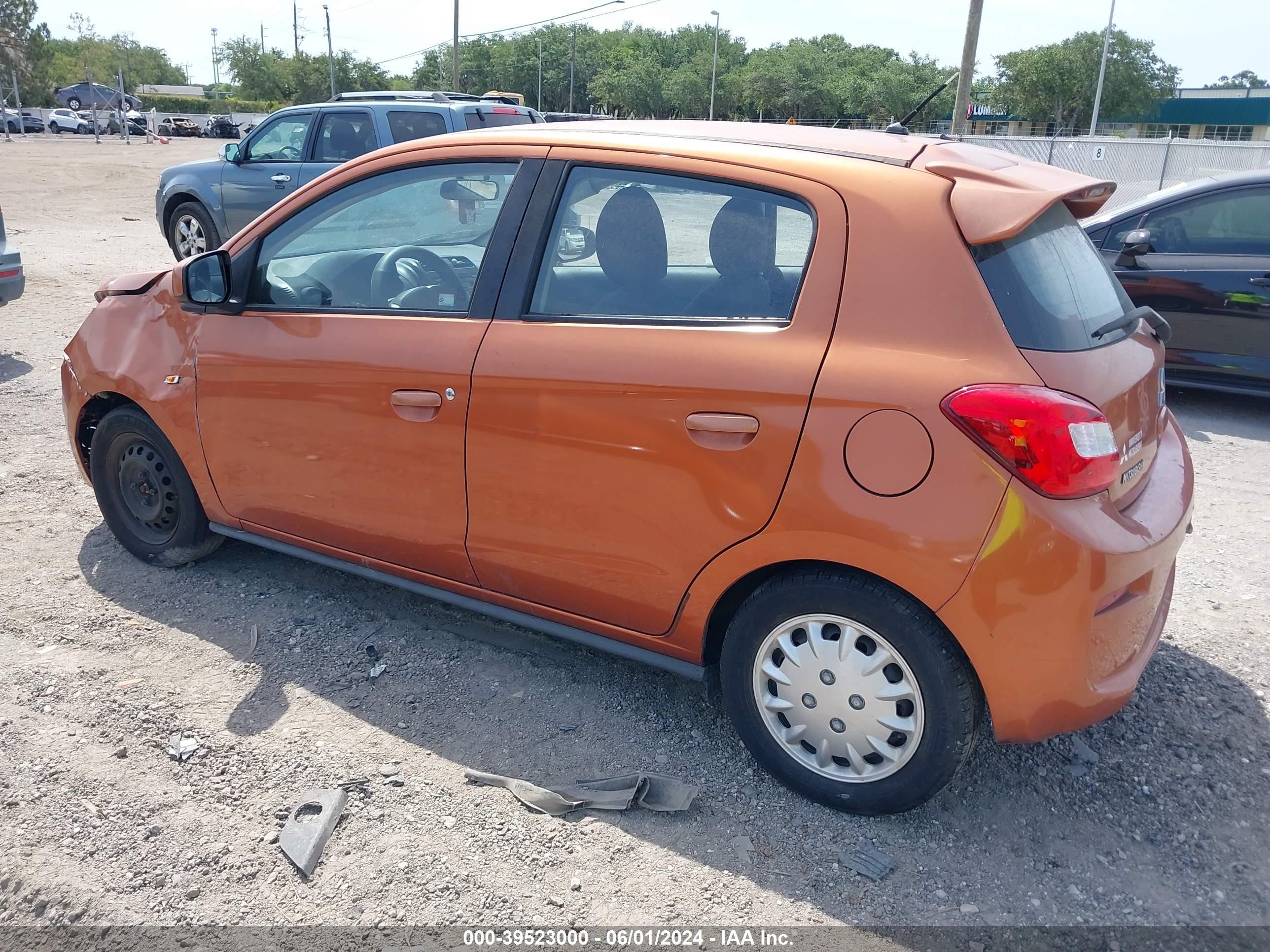 Photo 2 VIN: ML32A3HJ8HH018718 - MITSUBISHI MIRAGE 