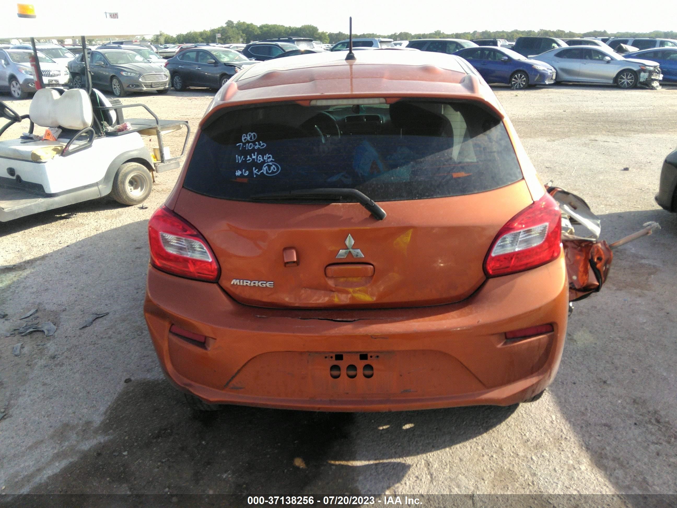 Photo 13 VIN: ML32A3HJ8LH003077 - MITSUBISHI MIRAGE 