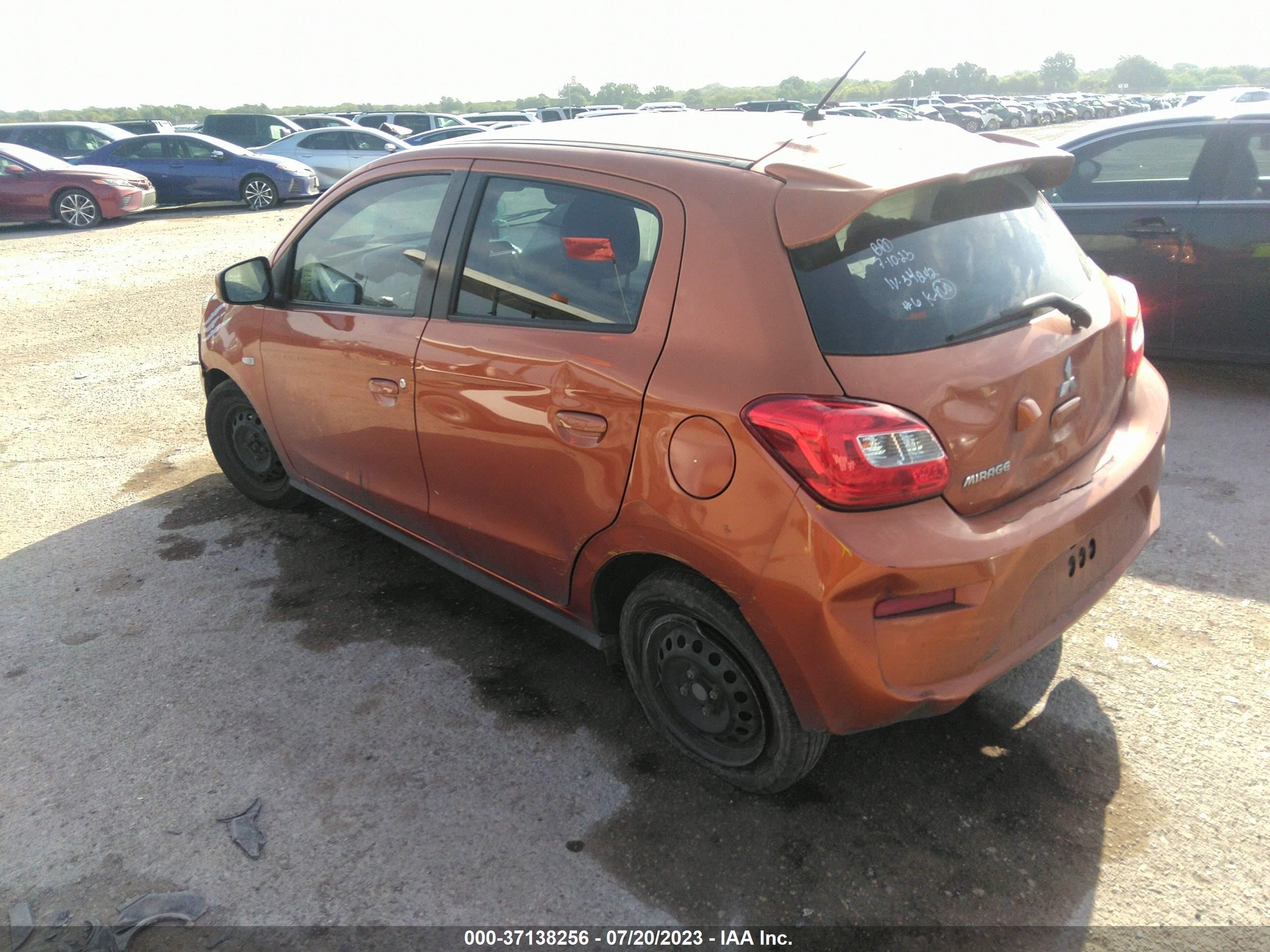 Photo 2 VIN: ML32A3HJ8LH003077 - MITSUBISHI MIRAGE 