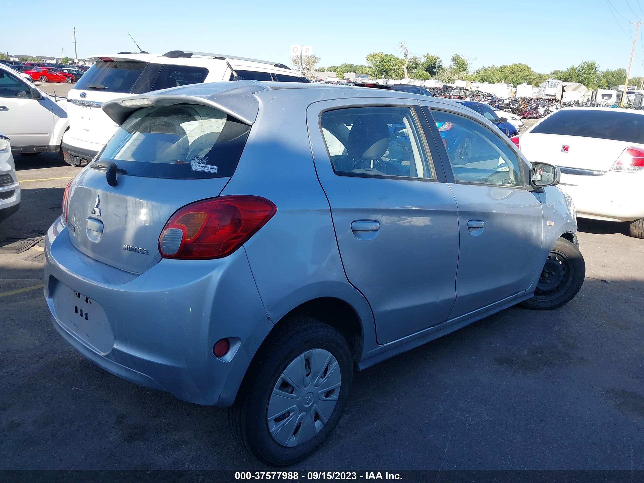 Photo 3 VIN: ML32A3HJ9FH054091 - MITSUBISHI MIRAGE 