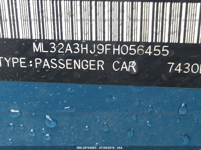 Photo 8 VIN: ML32A3HJ9FH056455 - MITSUBISHI MIRAGE 