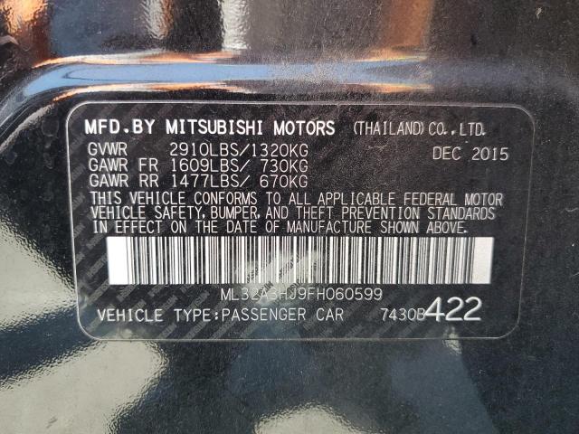 Photo 11 VIN: ML32A3HJ9FH060599 - MITSUBISHI MIRAGE 