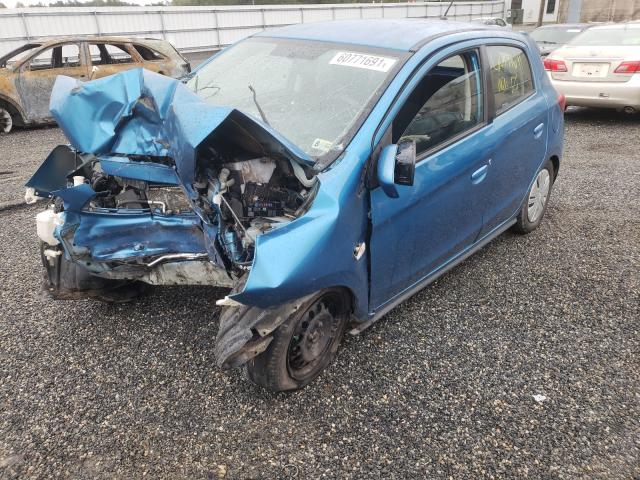 Photo 1 VIN: ML32A3HJ9HH001345 - MITSUBISHI MIRAGE ES 