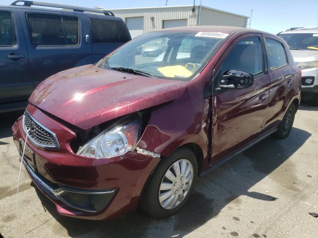 Photo 1 VIN: ML32A3HJ9JH014649 - MITSUBISHI MIRAGE ES 