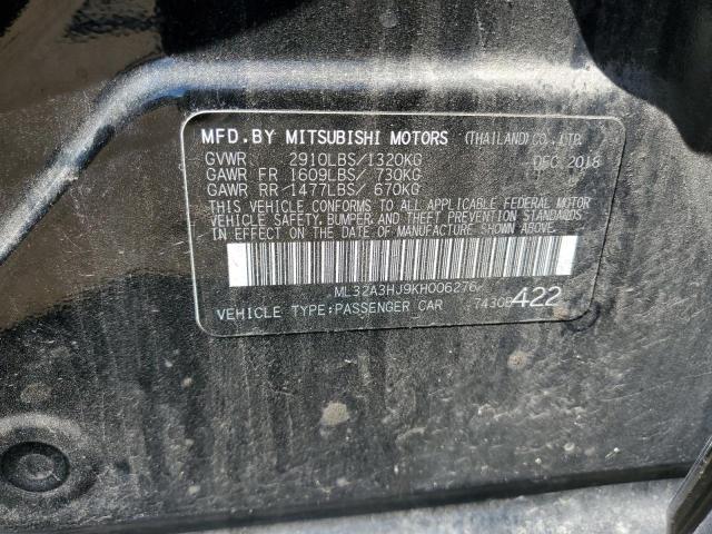 Photo 11 VIN: ML32A3HJ9KH006276 - MITSUBISHI MIRAGE 