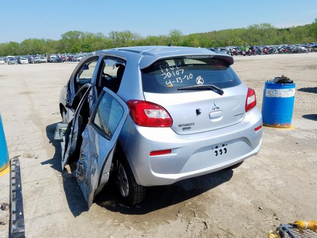 Photo 2 VIN: ML32A3HJ9KH009436 - MITSUBISHI MIRAGE ES 