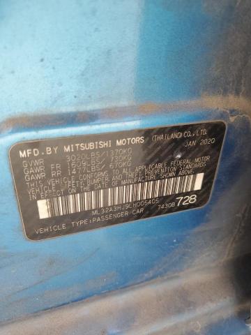 Photo 12 VIN: ML32A3HJ9LH005405 - MITSUBISHI MIRAGE 