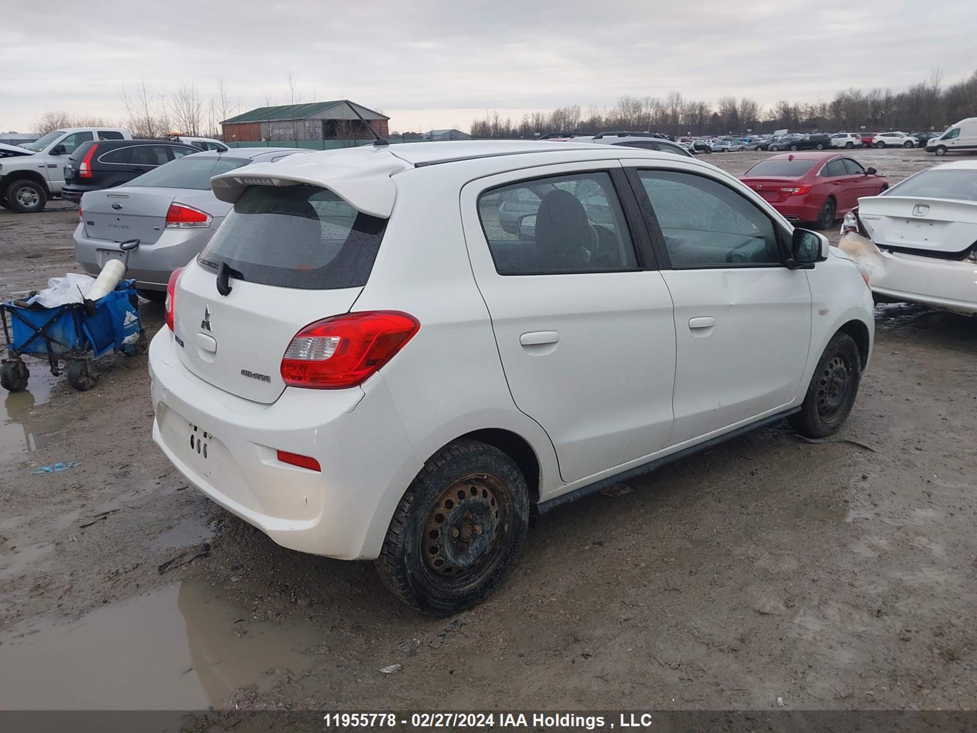 Photo 3 VIN: ML32A3HJXHH001709 - MITSUBISHI MIRAGE 