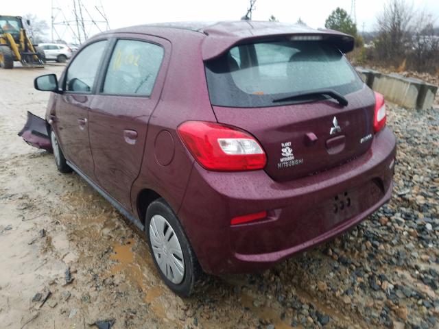 Photo 2 VIN: ML32A3HJXKH007677 - MITSUBISHI MIRAGE ES 