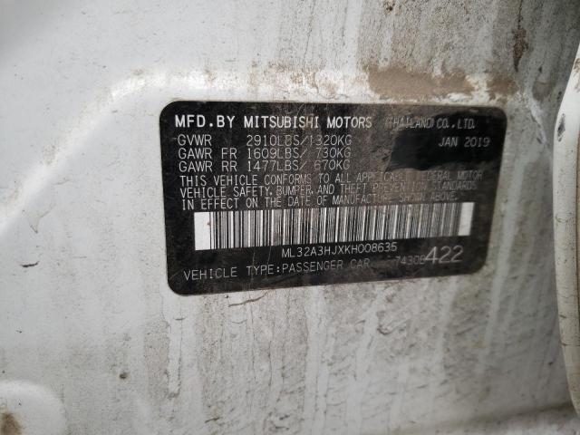 Photo 12 VIN: ML32A3HJXKH008635 - MITSUBISHI MIRAGE 