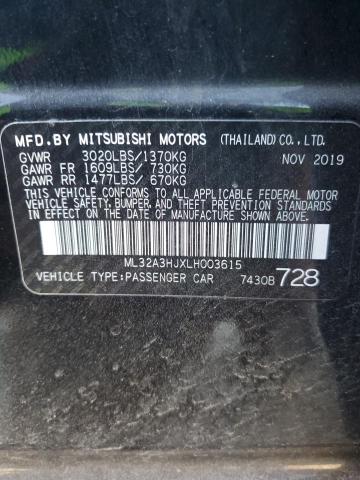 Photo 11 VIN: ML32A3HJXLH003615 - MITSUBISHI MIRAGE 