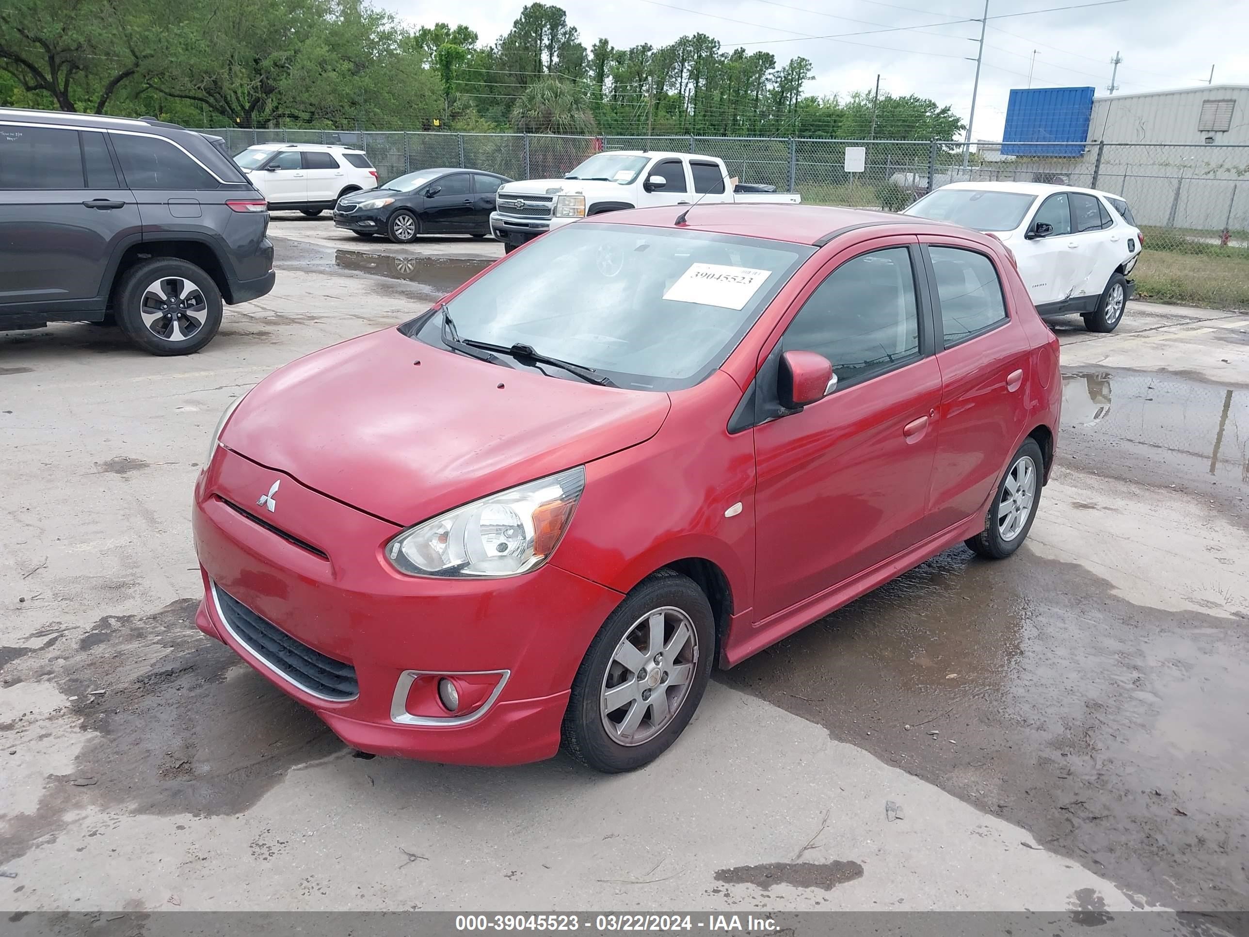 Photo 1 VIN: ML32A4HJ0EH003874 - MITSUBISHI MIRAGE 