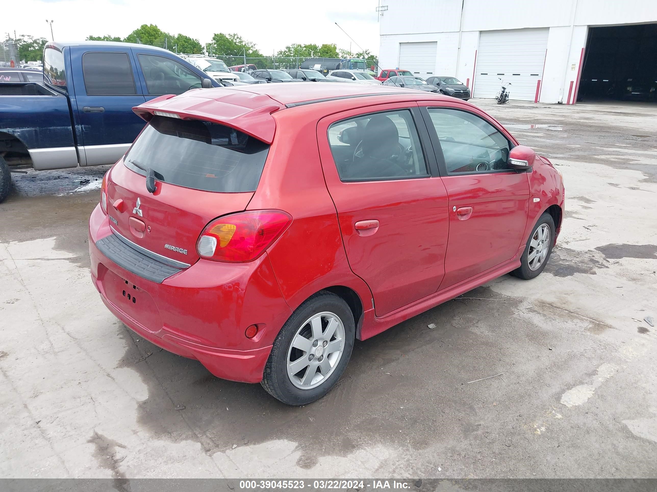 Photo 3 VIN: ML32A4HJ0EH003874 - MITSUBISHI MIRAGE 