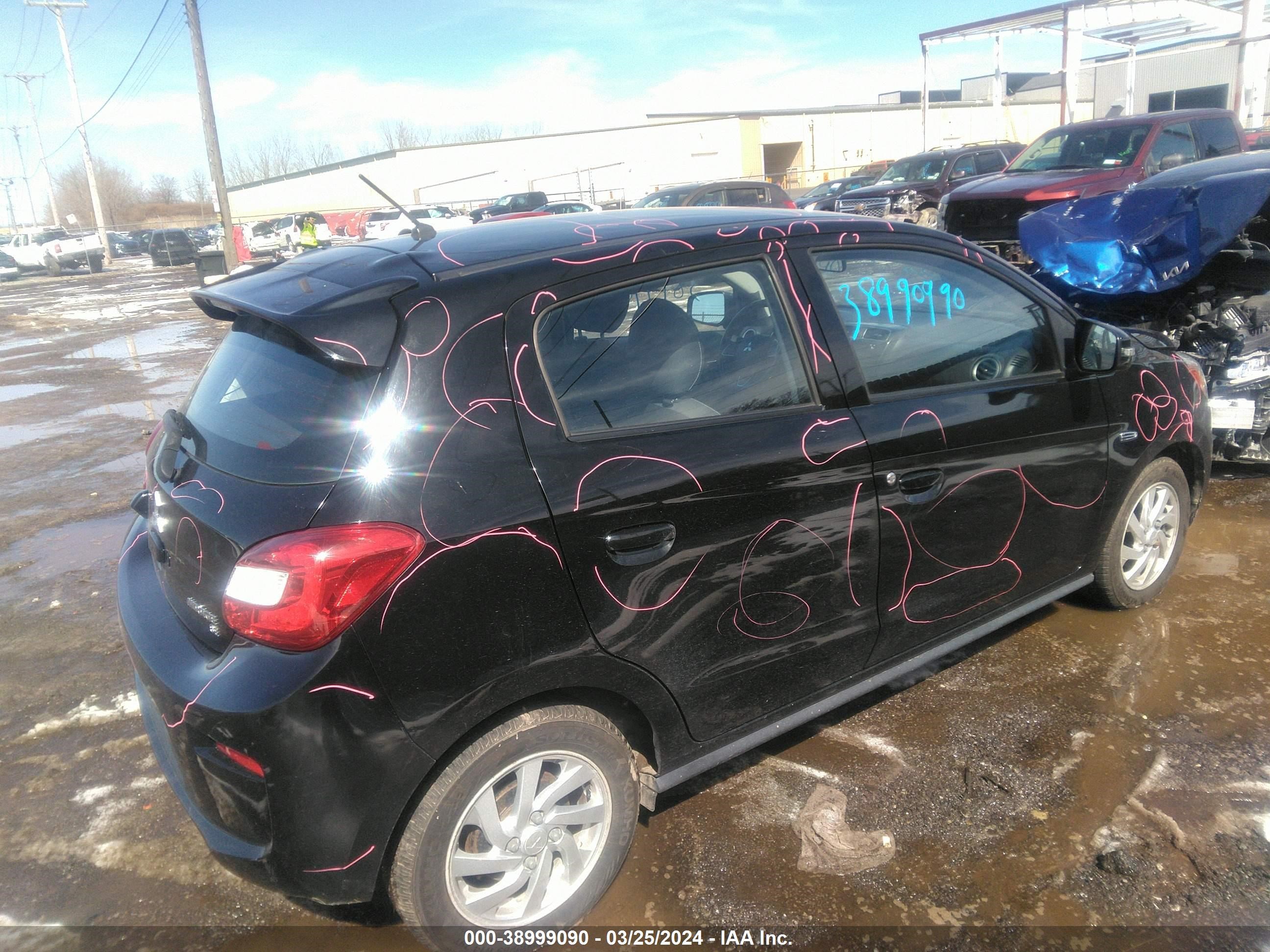 Photo 3 VIN: ML32A4HJ0HH015222 - MITSUBISHI MIRAGE 