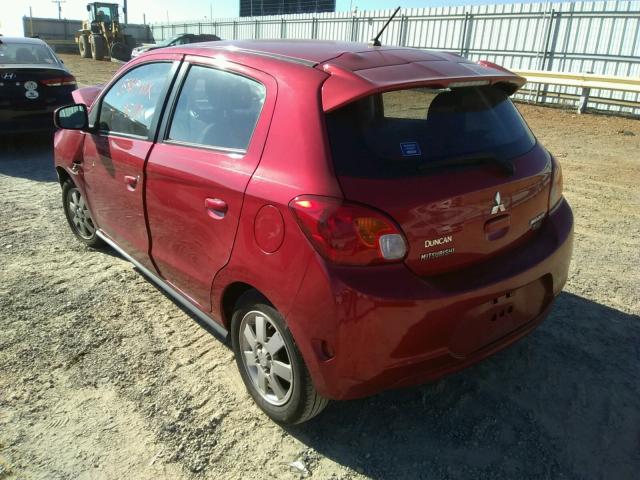 Photo 2 VIN: ML32A4HJ1FH059078 - MITSUBISHI MIRAGE ES 