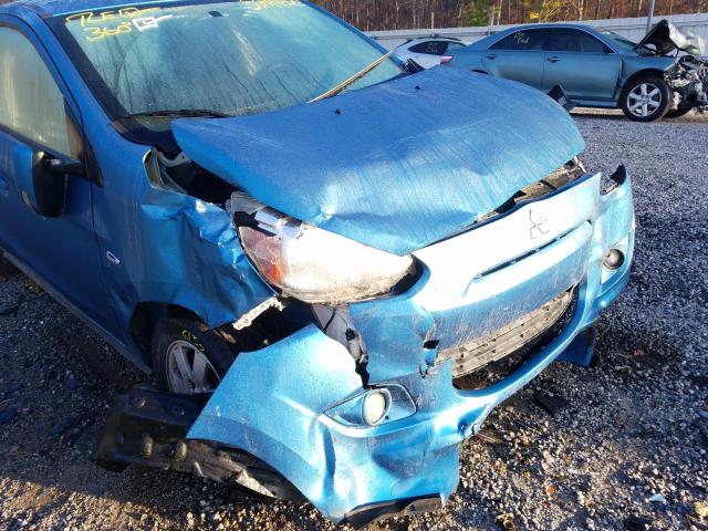 Photo 8 VIN: ML32A4HJ2FH005403 - MITSUBISHI MIRAGE ES 