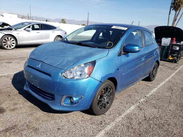 Photo 1 VIN: ML32A4HJ2FH007605 - MITSUBISHI MIRAGE ES 