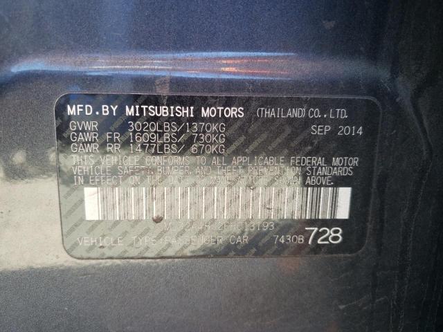 Photo 11 VIN: ML32A4HJ2FH013193 - MITSUBISHI MIRAGE 