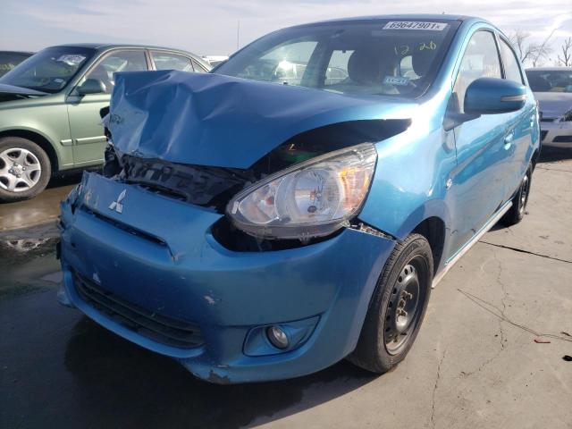 Photo 1 VIN: ML32A4HJ2FH043925 - MITSUBISHI MIRAGE ES 