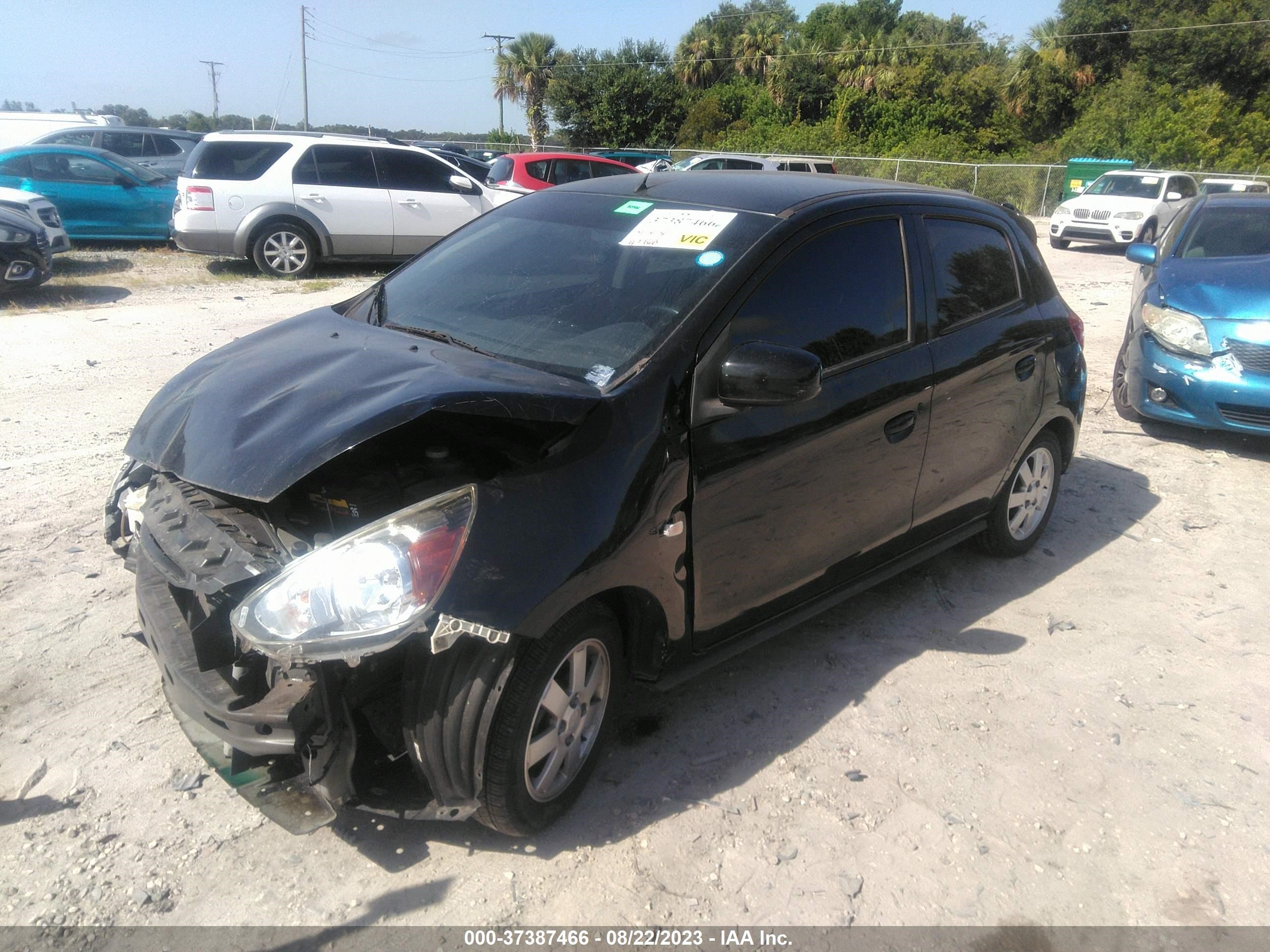 Photo 1 VIN: ML32A4HJ3EH005876 - MITSUBISHI MIRAGE 