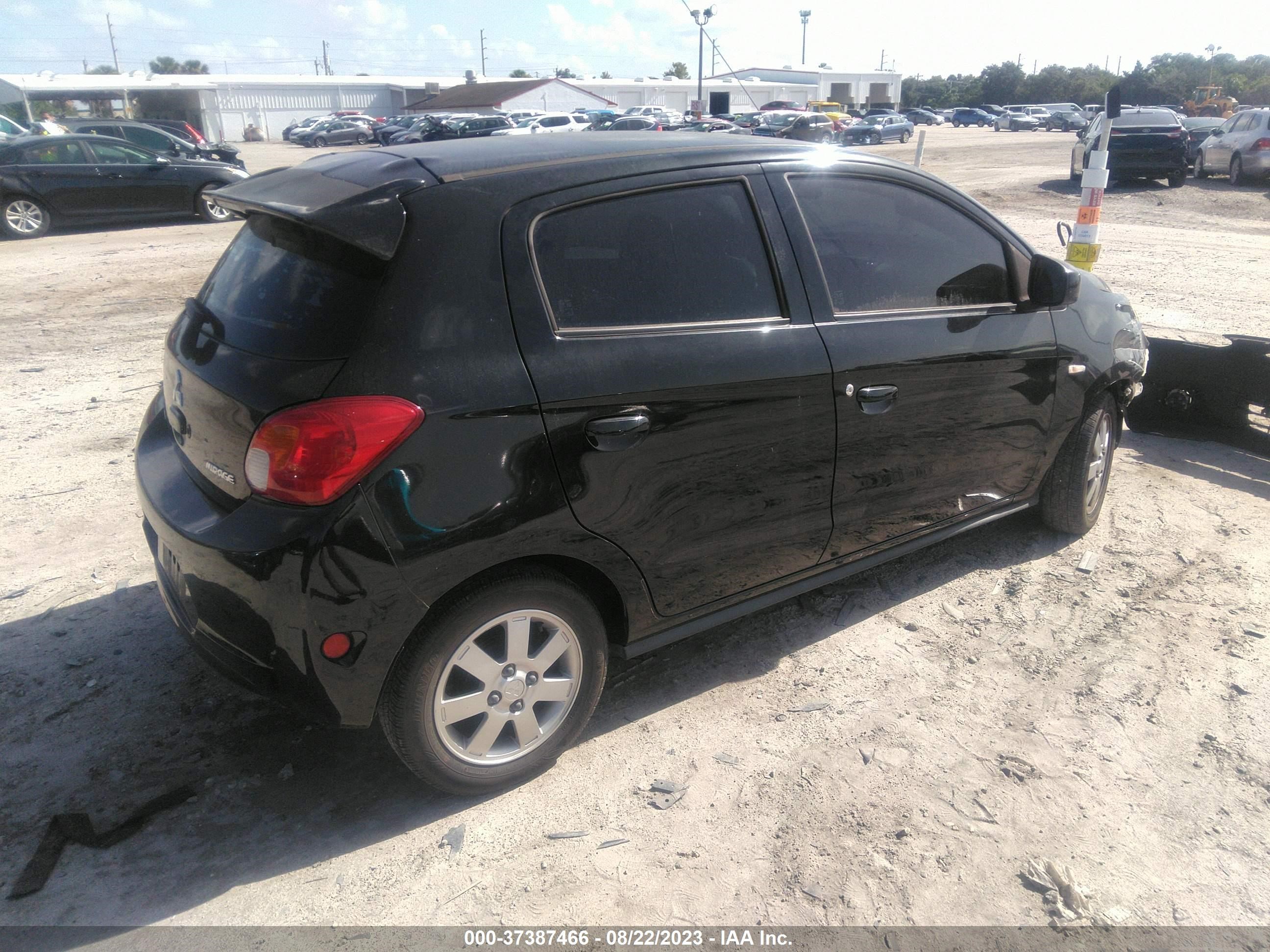 Photo 3 VIN: ML32A4HJ3EH005876 - MITSUBISHI MIRAGE 