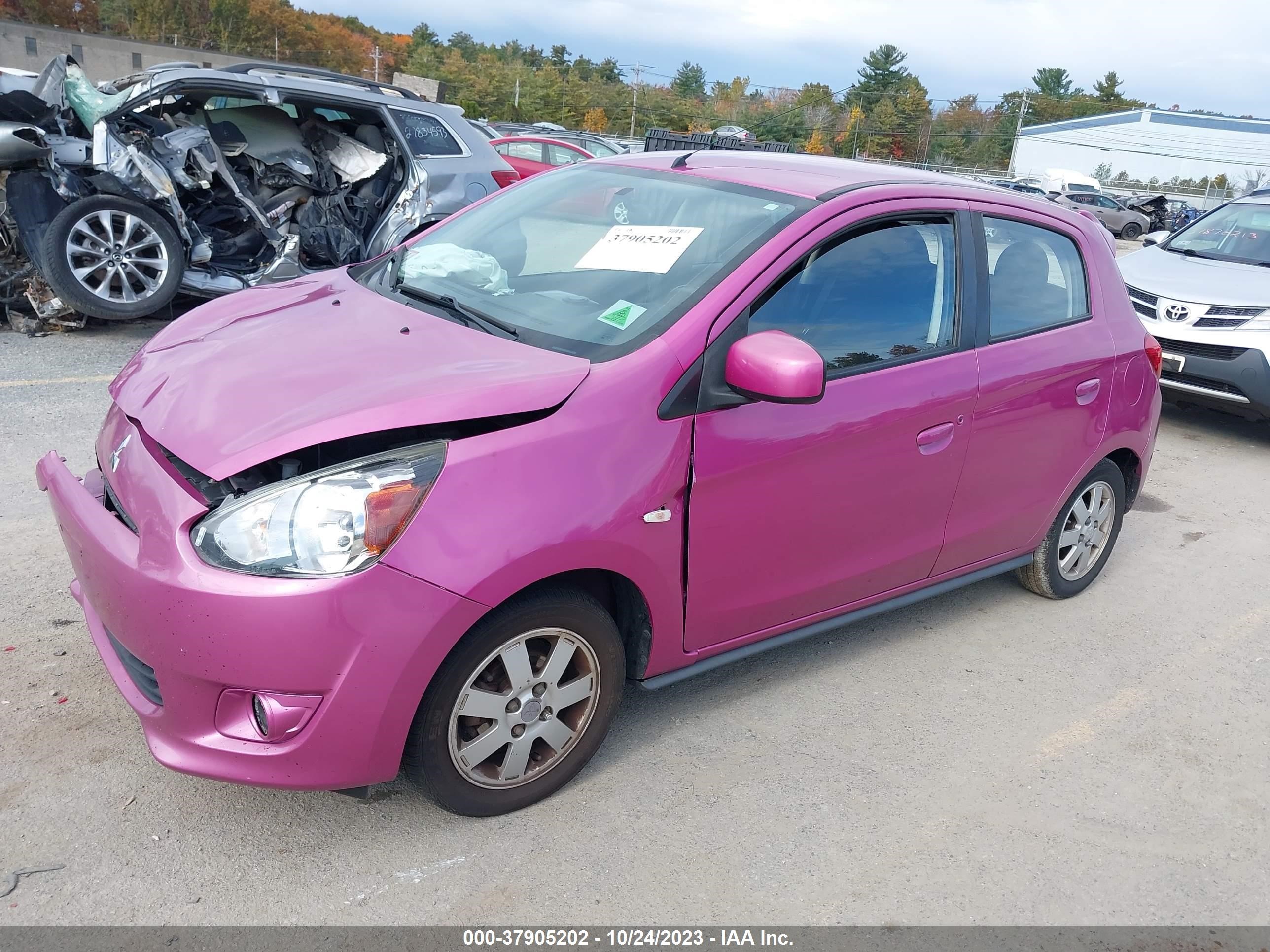 Photo 1 VIN: ML32A4HJ3EH016747 - MITSUBISHI MIRAGE 