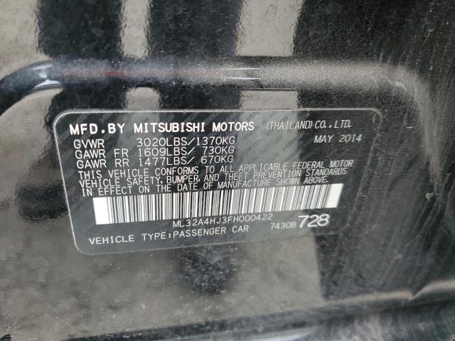 Photo 11 VIN: ML32A4HJ3FH000422 - MITSUBISHI MIRAGE 