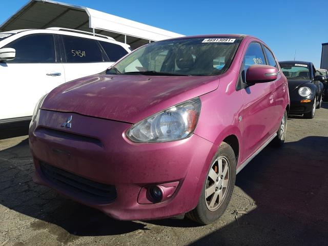 Photo 1 VIN: ML32A4HJ3FH038880 - MITSUBISHI MIRAGE ES 