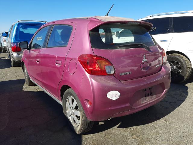 Photo 2 VIN: ML32A4HJ3FH038880 - MITSUBISHI MIRAGE ES 