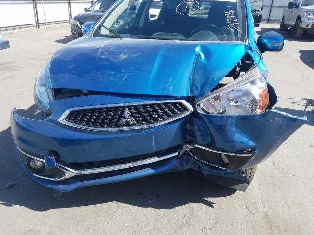 Photo 8 VIN: ML32A4HJ4JH009302 - MITSUBISHI MIRAGE SE 