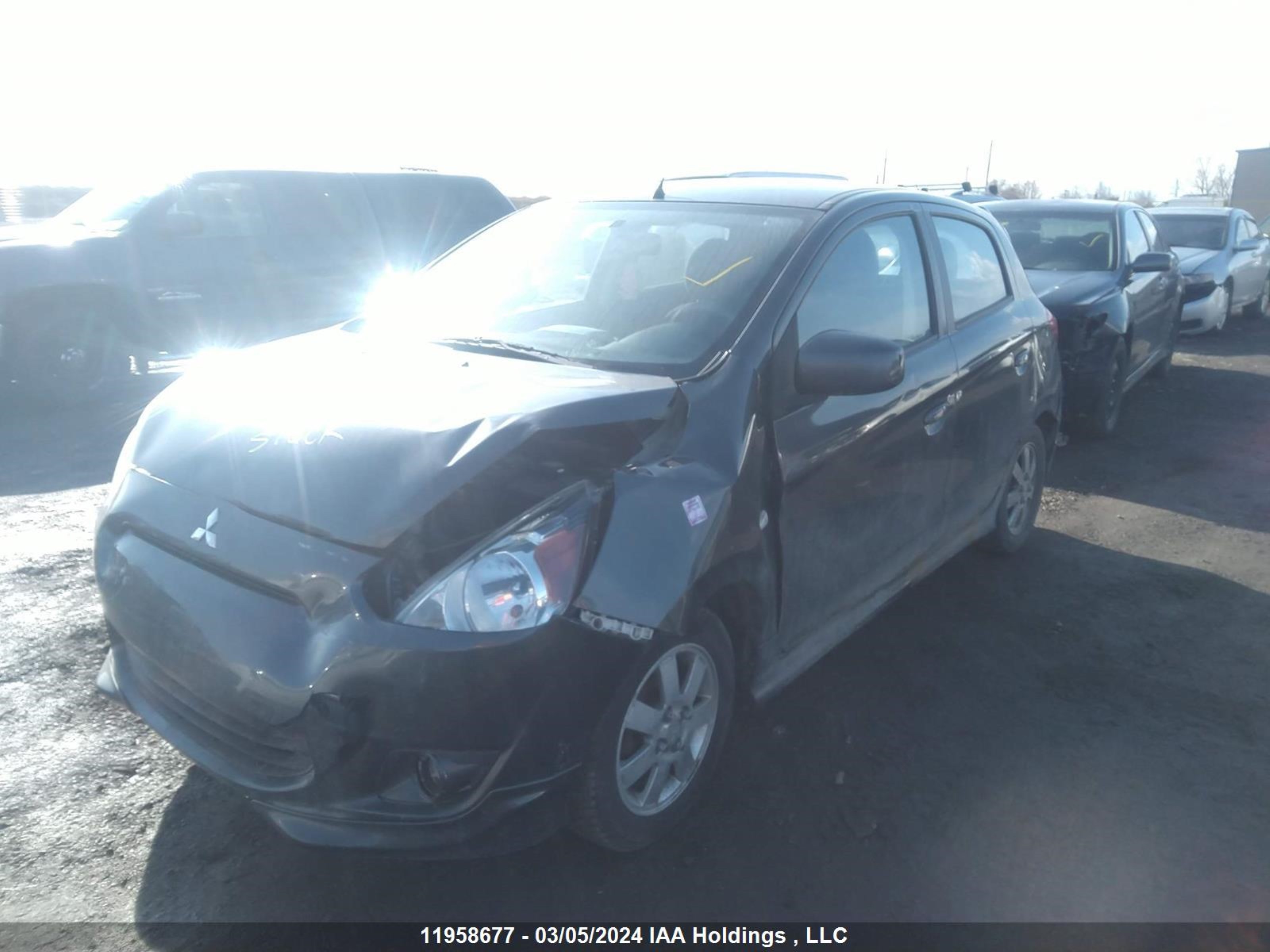 Photo 1 VIN: ML32A4HJ5EH000517 - MITSUBISHI MIRAGE 