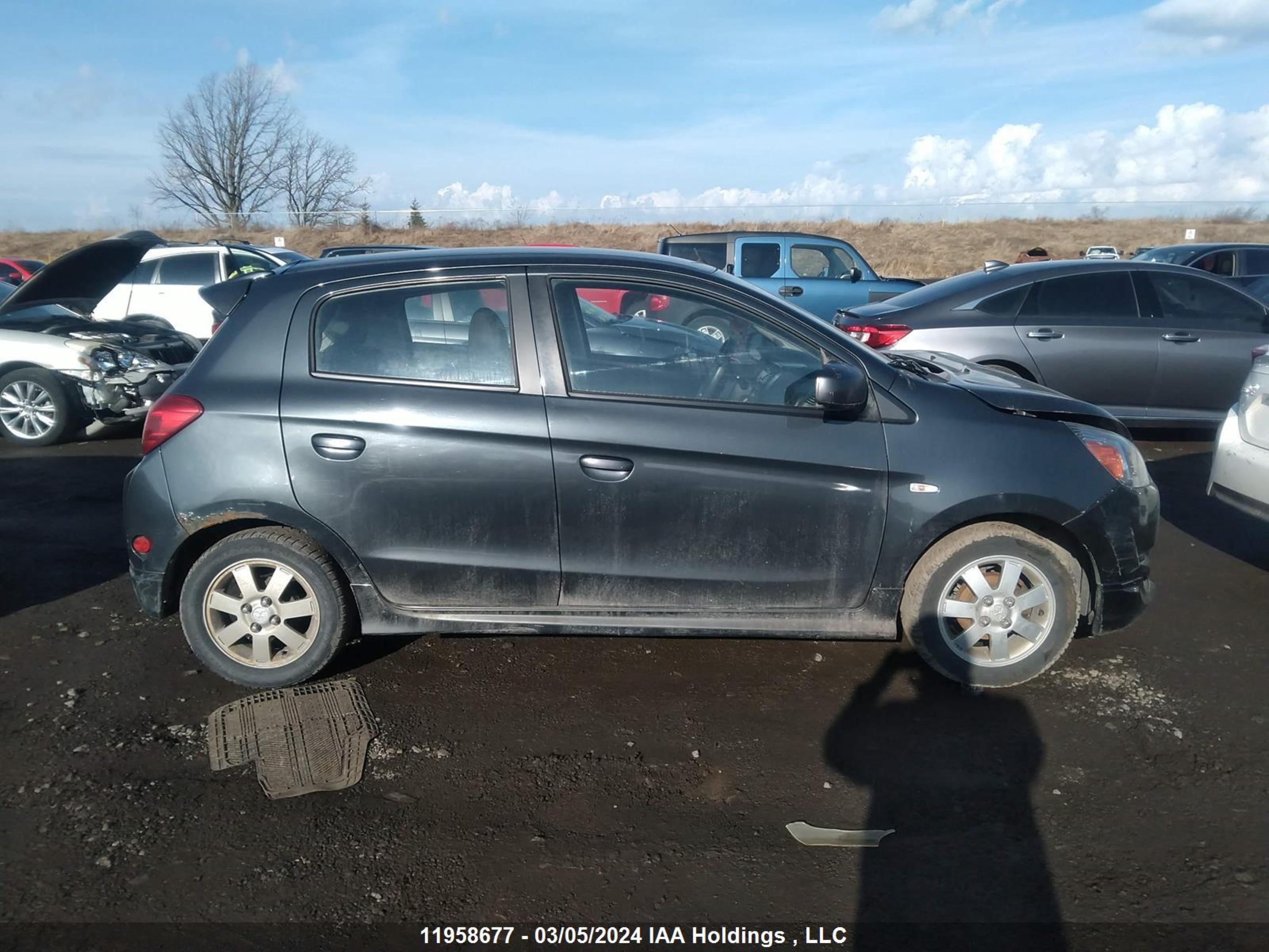 Photo 12 VIN: ML32A4HJ5EH000517 - MITSUBISHI MIRAGE 