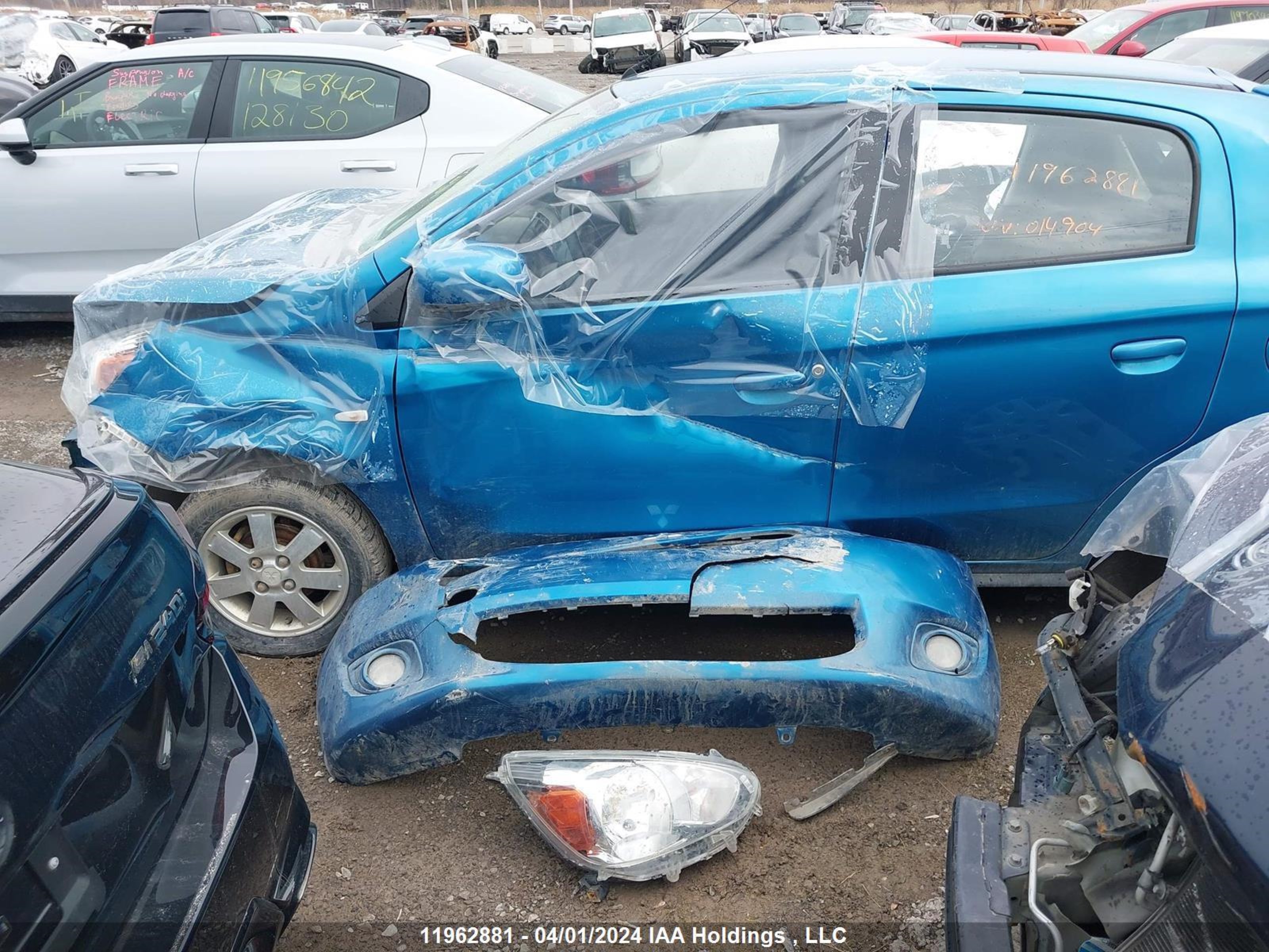 Photo 11 VIN: ML32A4HJ5EH014904 - MITSUBISHI MIRAGE 