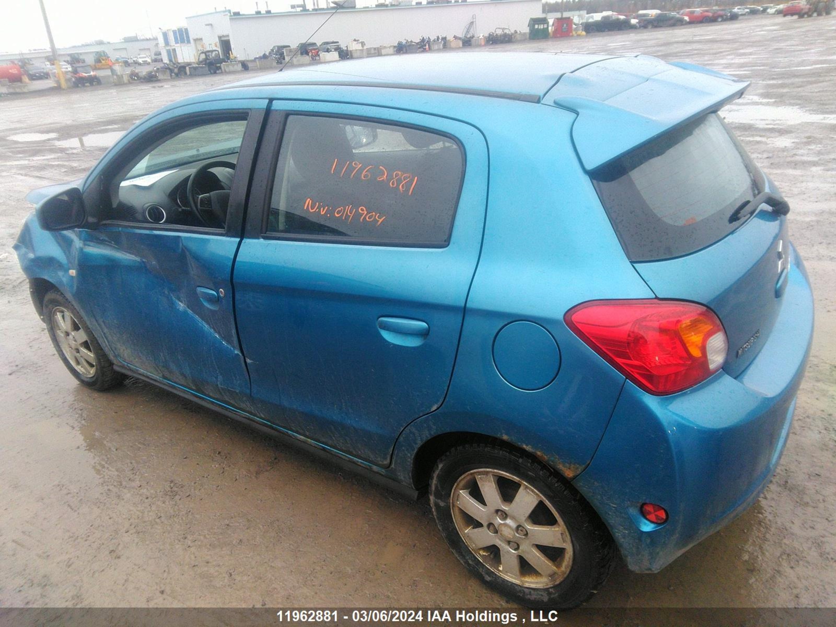 Photo 2 VIN: ML32A4HJ5EH014904 - MITSUBISHI MIRAGE 