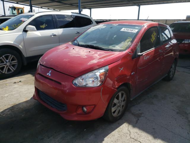 Photo 1 VIN: ML32A4HJ5FH033406 - MITSUBISHI MIRAGE ES 