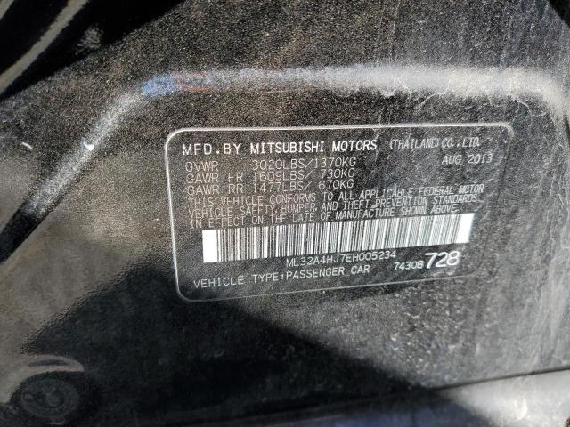 Photo 11 VIN: ML32A4HJ7EH005234 - MITSUBISHI MIRAGE ES 