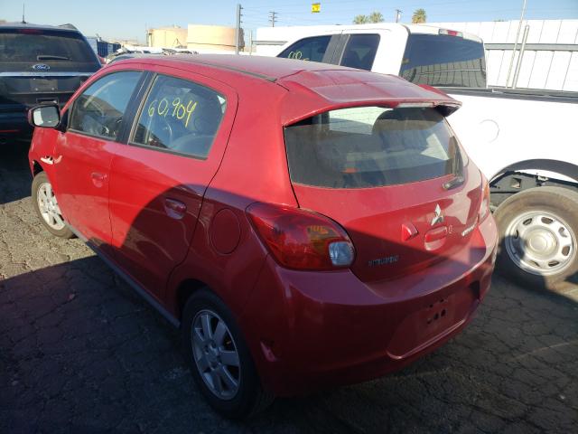 Photo 2 VIN: ML32A4HJ7EH013382 - MITSUBISHI MIRAGE ES 