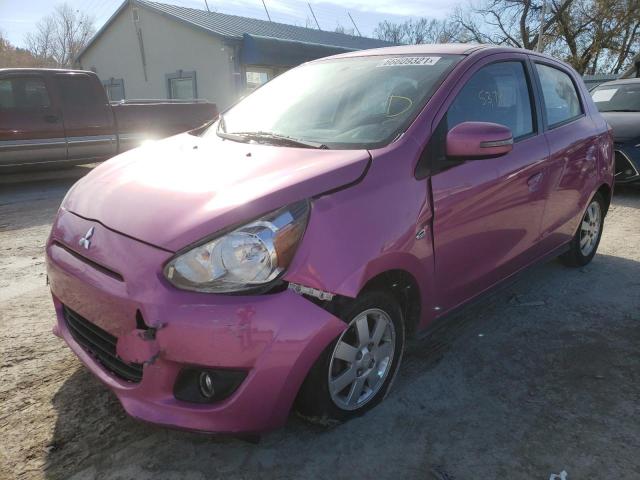 Photo 1 VIN: ML32A4HJ7FH060803 - MITSUBISHI MIRAGE ES 