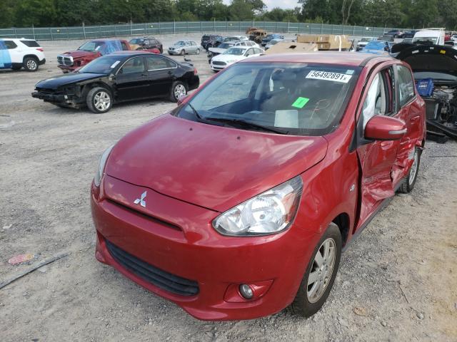 Photo 1 VIN: ML32A4HJ8FH040589 - MITSUBISHI MIRAGE ES 