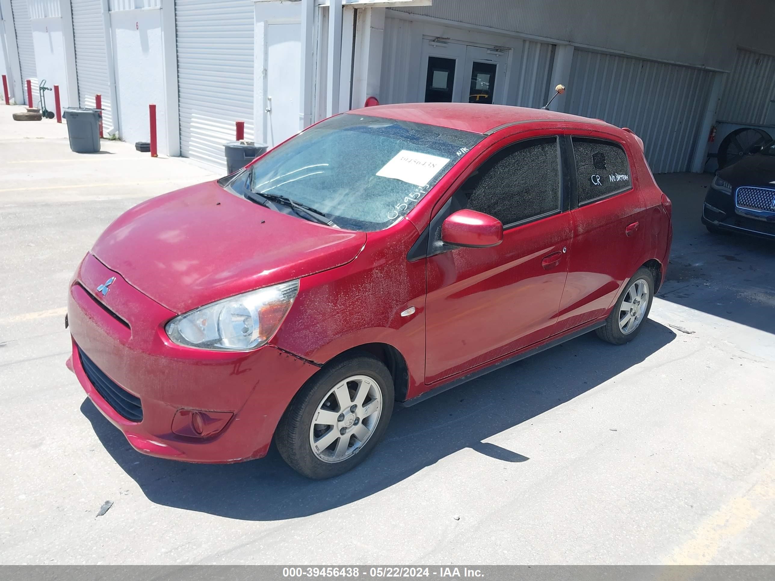 Photo 1 VIN: ML32A4HJ8FH059515 - MITSUBISHI MIRAGE 