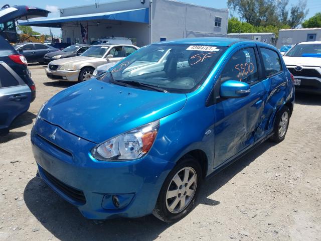 Photo 1 VIN: ML32A4HJ9FH060639 - MITSUBISHI MIRAGE ES 