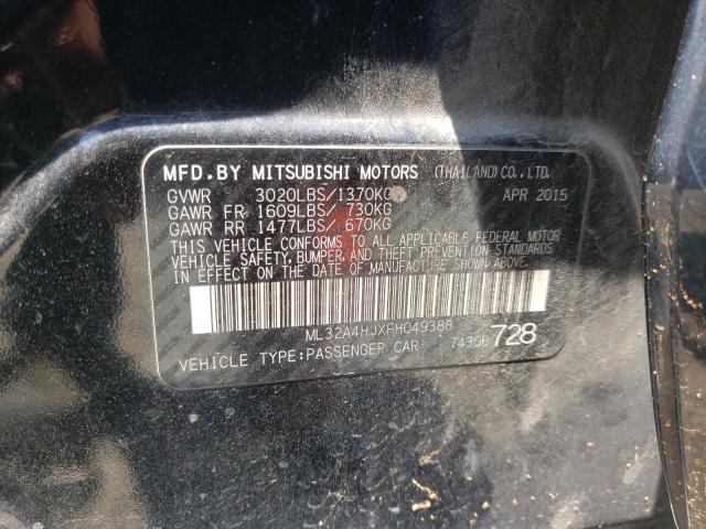 Photo 12 VIN: ML32A4HJXFH049388 - MITSUBISHI MIRAGE 