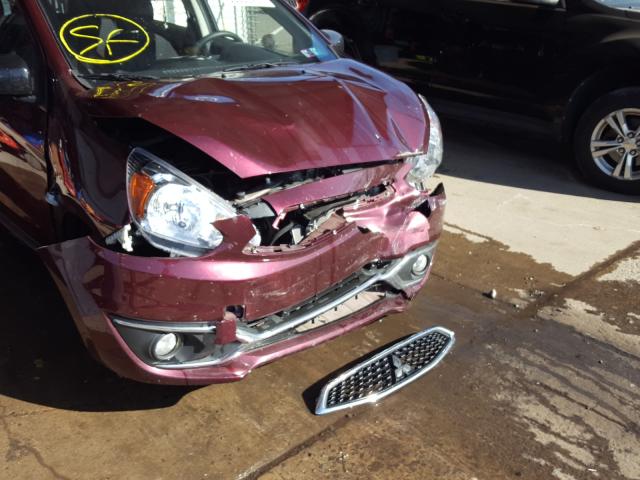 Photo 8 VIN: ML32A5HJ7KH004778 - MITSUBISHI MIRAGE LE 