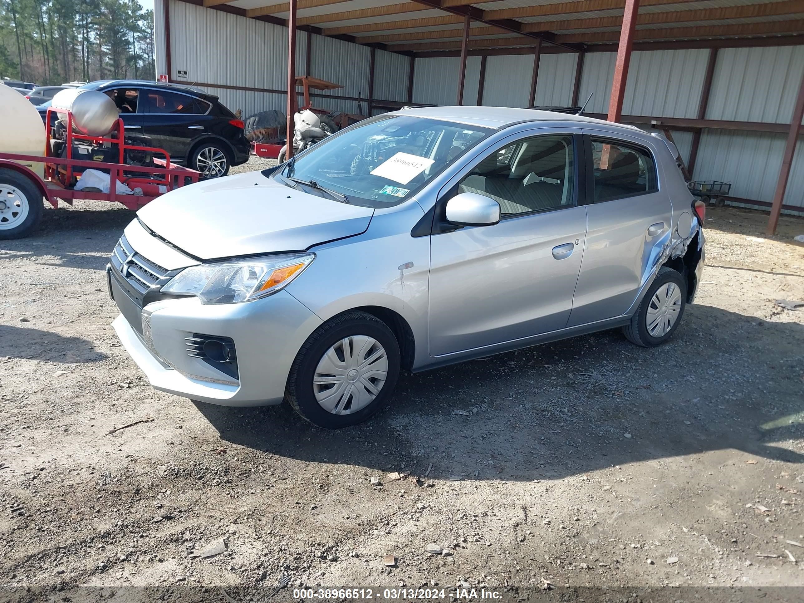 Photo 1 VIN: ML32AUHJ0MH004179 - MITSUBISHI MIRAGE 