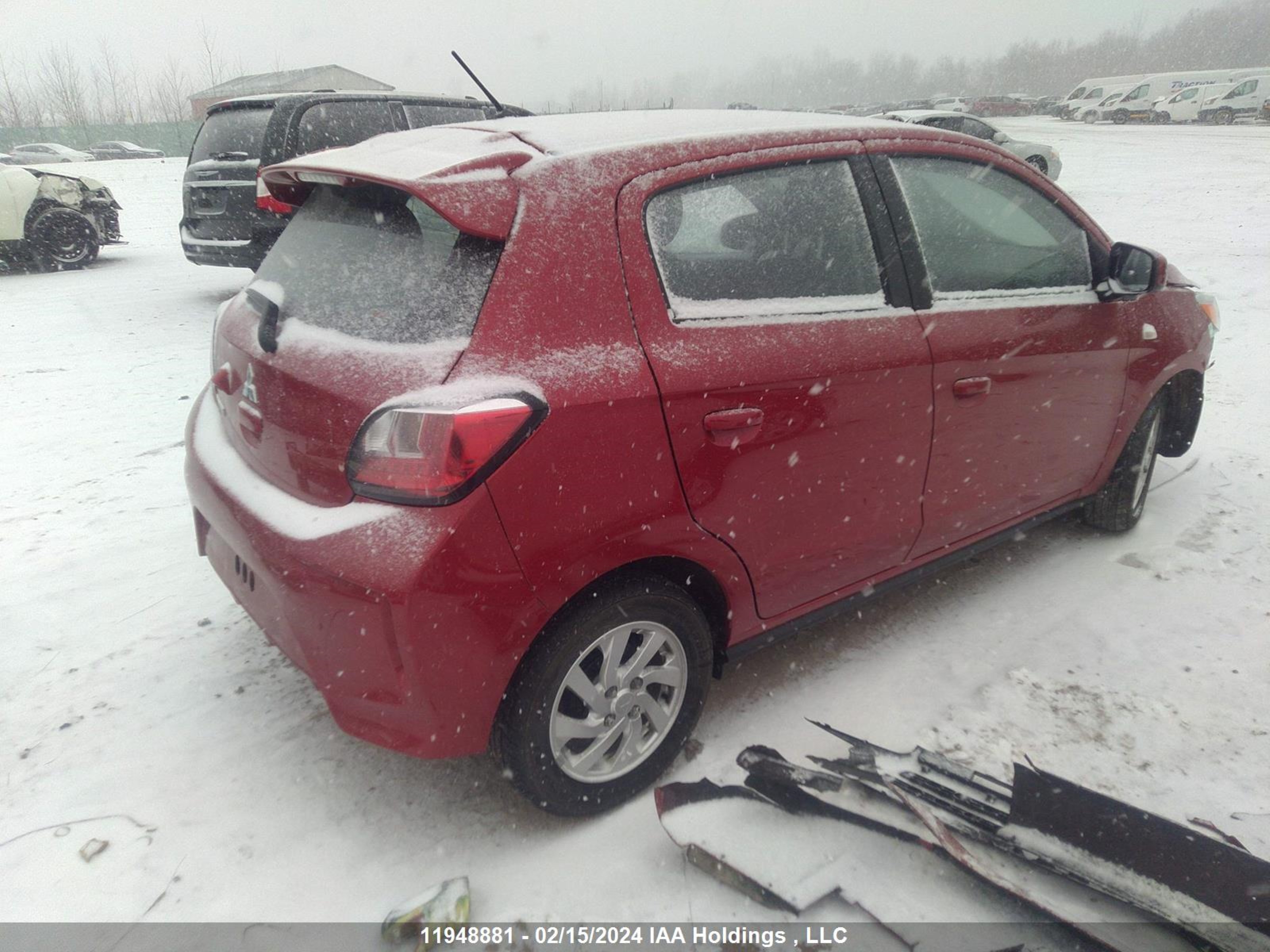 Photo 3 VIN: ML32AUHJ0NH000215 - MITSUBISHI MIRAGE 