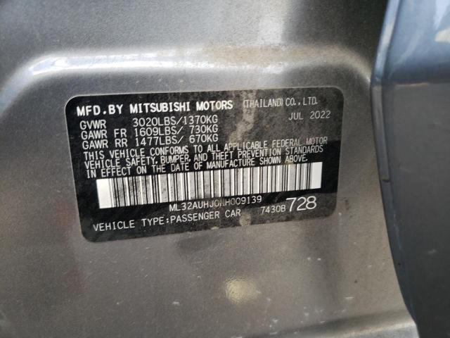 Photo 11 VIN: ML32AUHJ0NH009139 - MITSUBISHI MIRAGE 