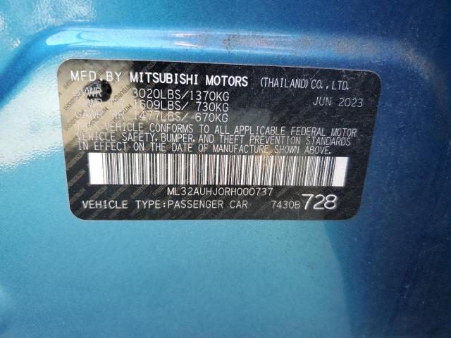 Photo 11 VIN: ML32AUHJ0RH000737 - MITSUBISHI MIRAGE 