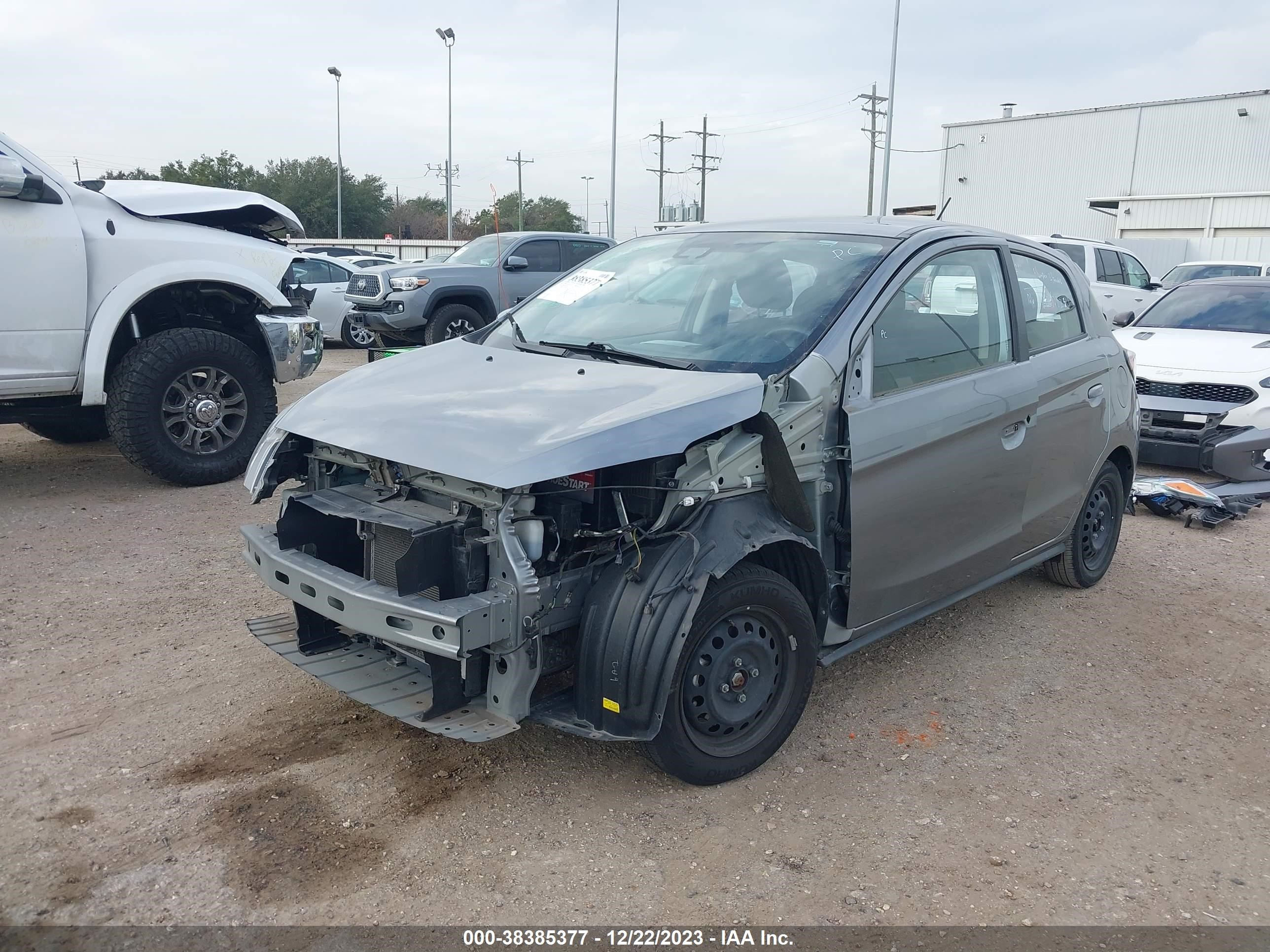 Photo 1 VIN: ML32AUHJ1MH003798 - MITSUBISHI MIRAGE 