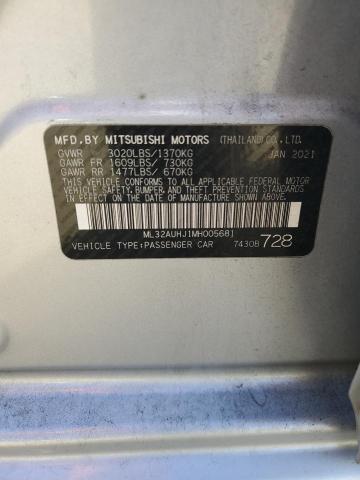 Photo 11 VIN: ML32AUHJ1MH005681 - MITSUBISHI MIRAGE ES 